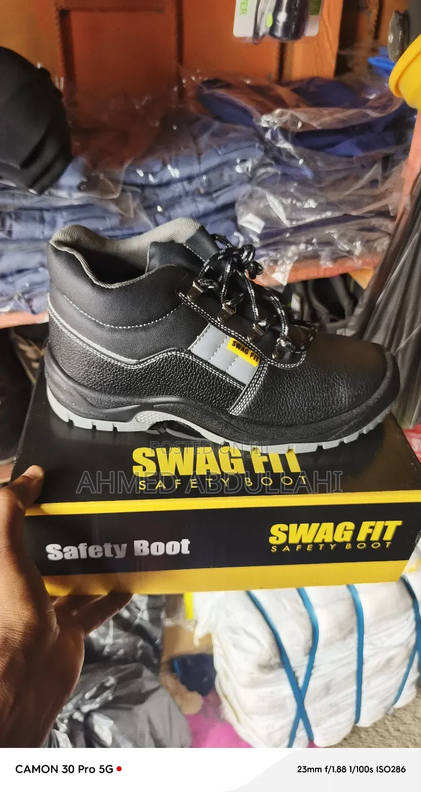 Swag Fit Safety Boot