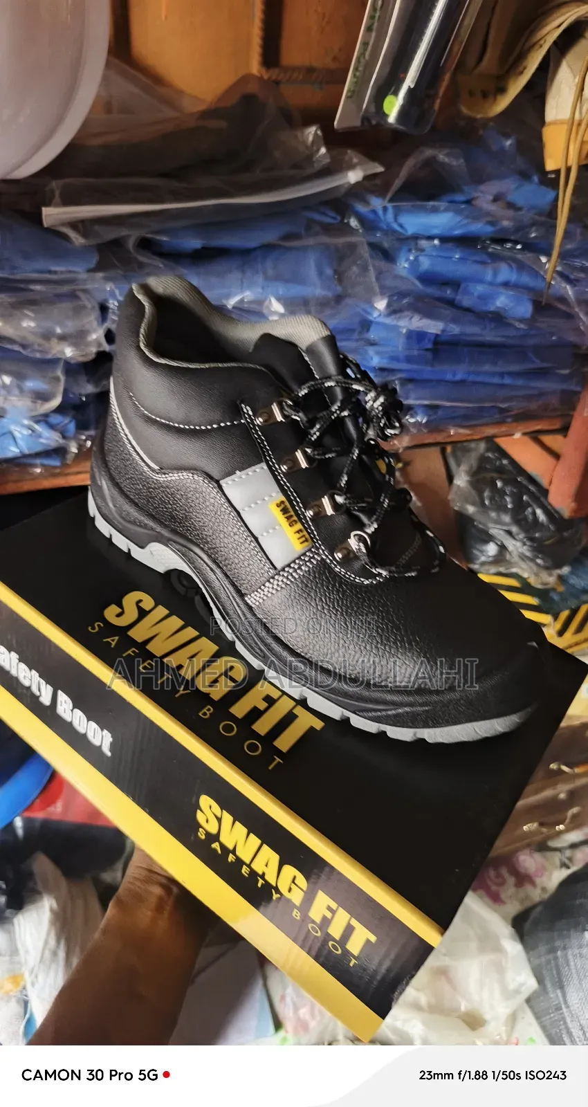 Swag Fit Safety Boot