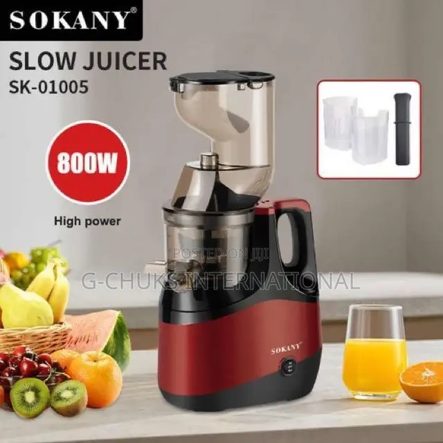 Sokany Whole Fruit Multifunctional Slow Juicer