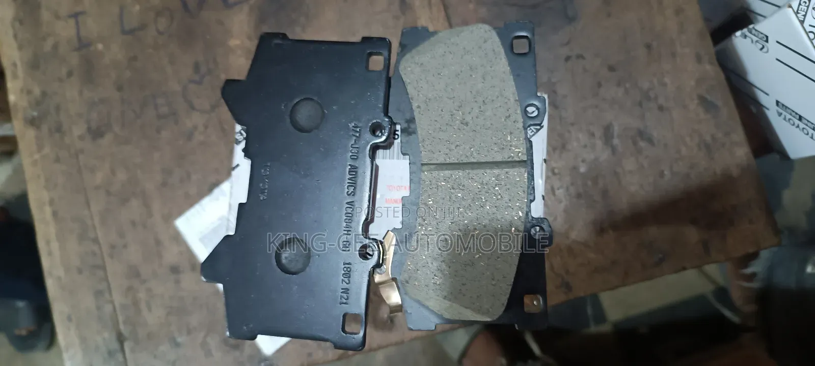 Front Brake Pads Lx600, Landcruiser 2025