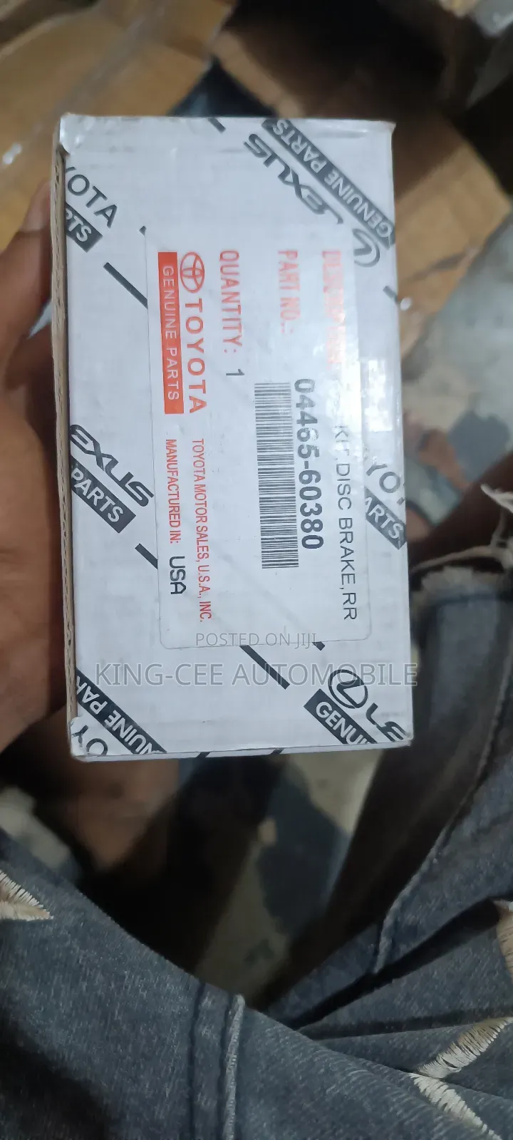 Front Brake Pads Lx600, Landcruiser 2025