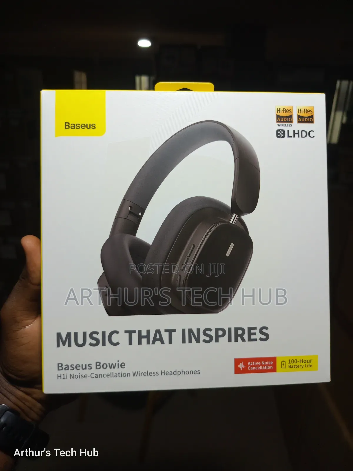 Baseus Bowie H1i Wireless Headphones - 100h Playtime Anc