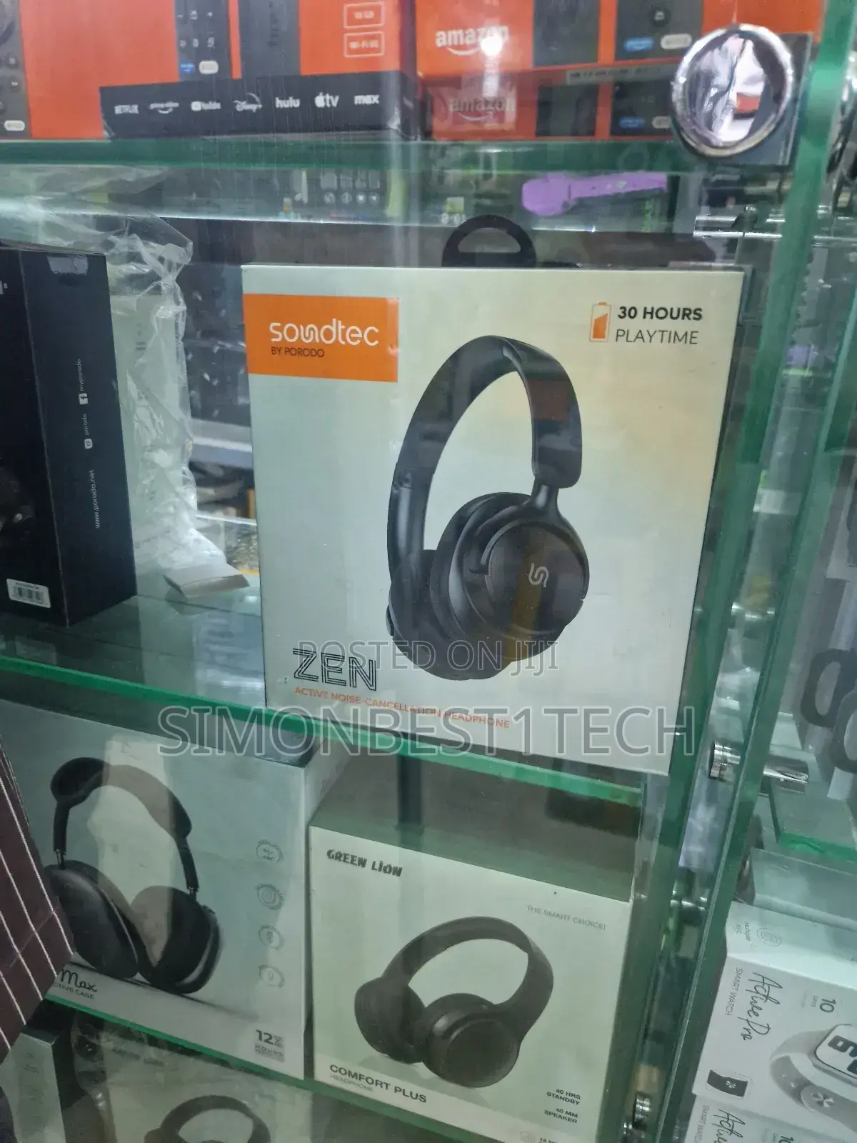 Brand New Porodo Soundtec Greenlion Headset