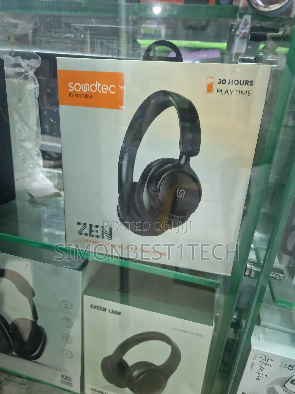 Brand New Porodo Soundtec Greenlion Headset