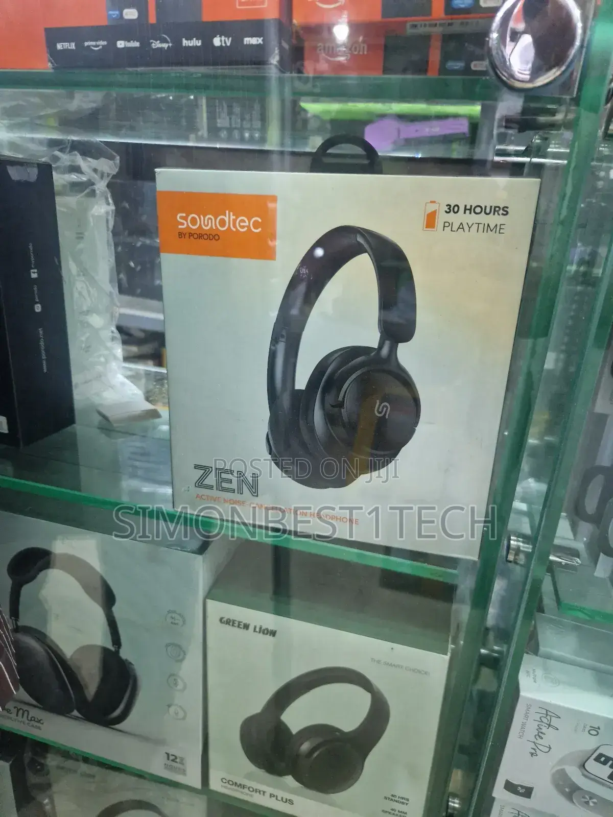 Brand New Porodo Soundtec Greenlion Headset