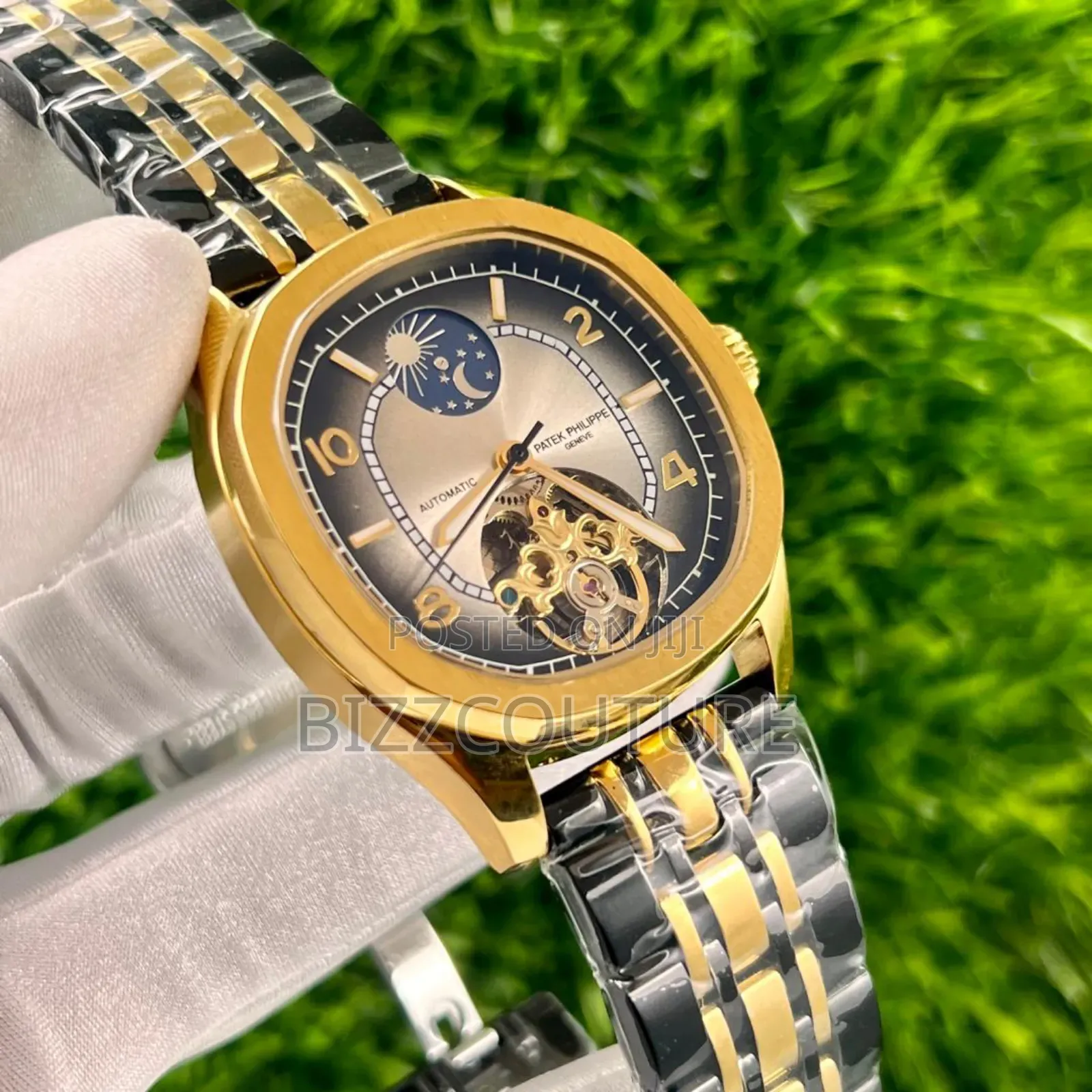 Original Patek Philippe Gold Silver Stainless Steel Watch