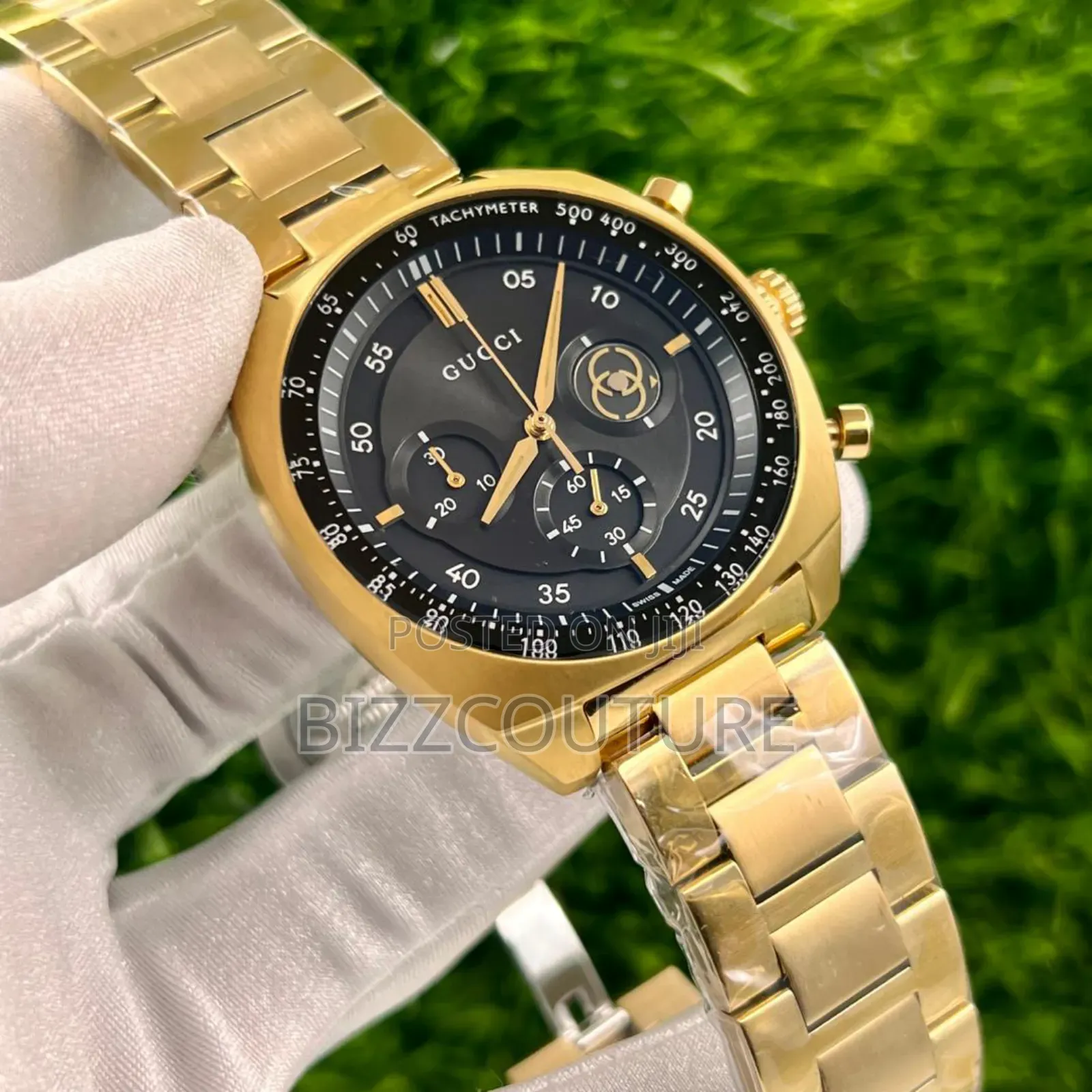 Original Gucci Gold Stainless Steel Watch