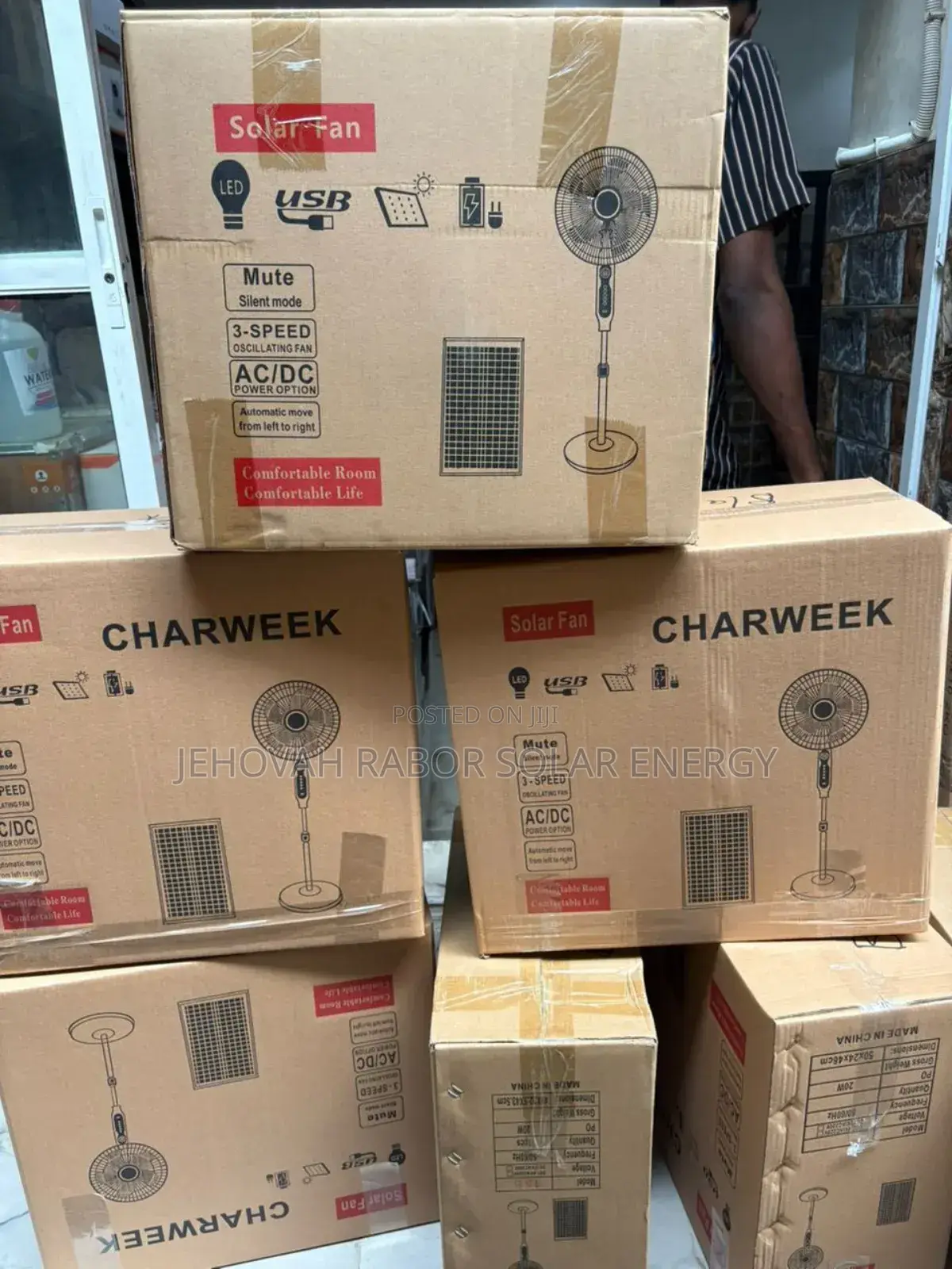 Solar Fan Dc and Ac