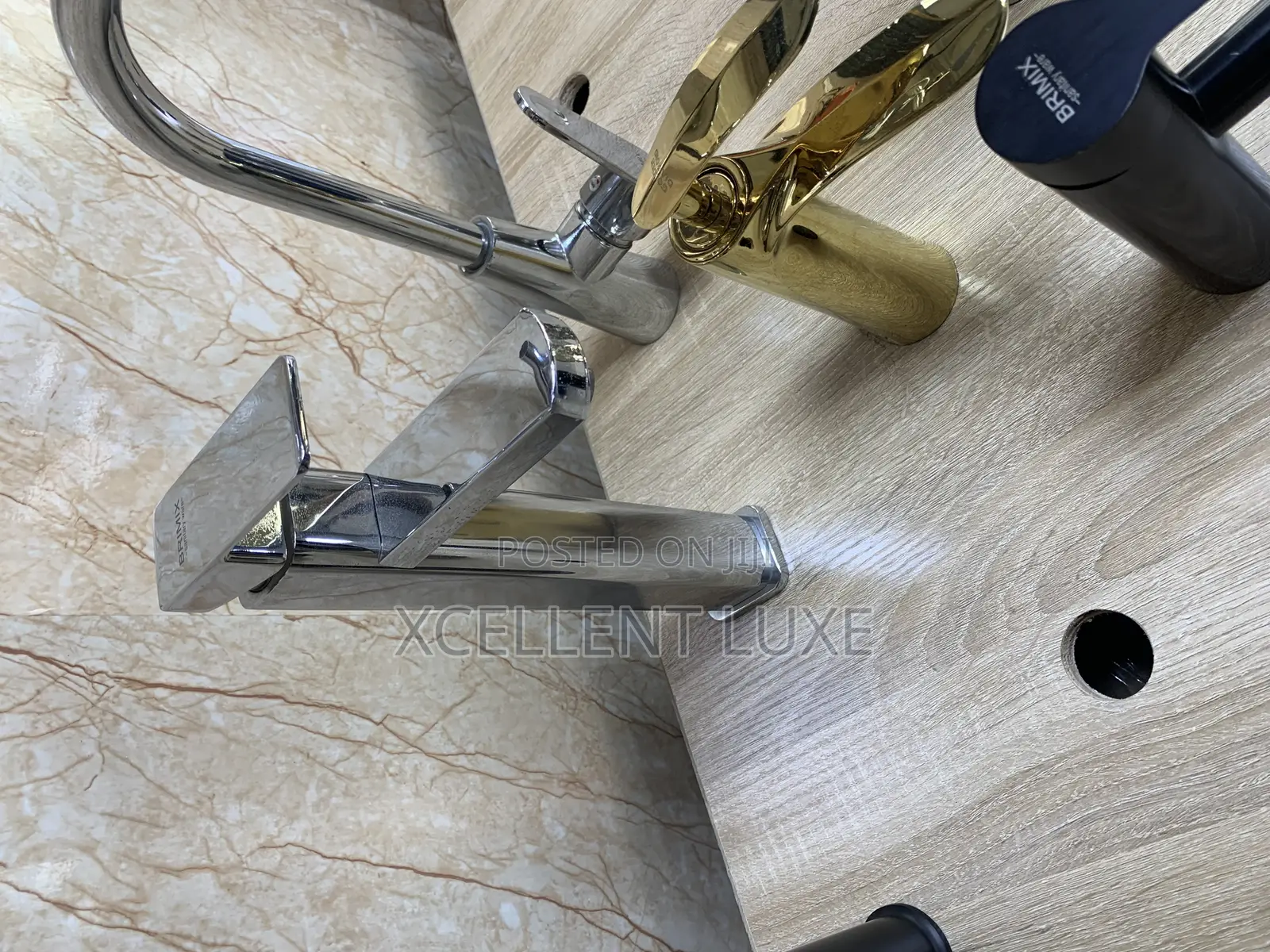 Long Neck Square Basin Mixer Tap