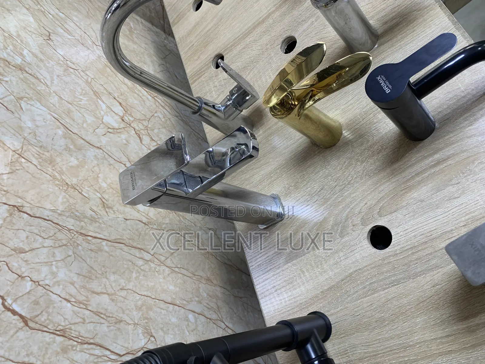 Long Neck Square Basin Mixer Tap