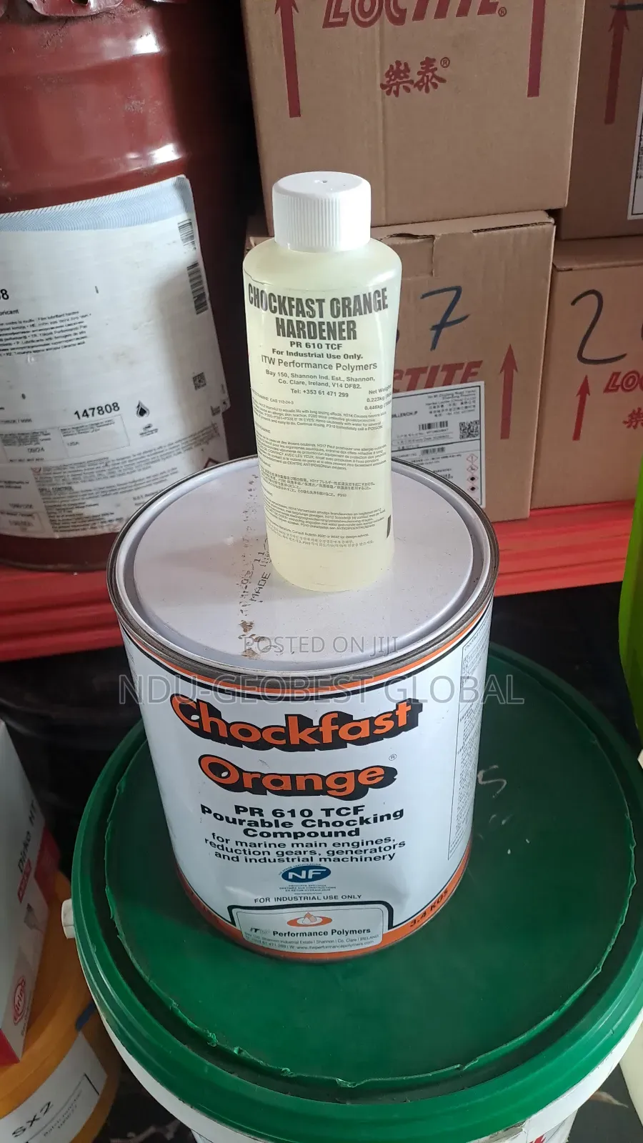Chockfast Orange Epoxy Gum (3.4kg)