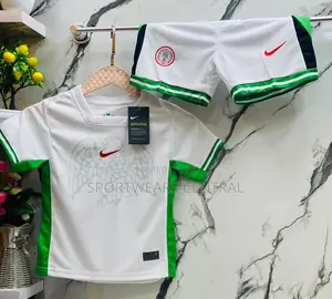 Nigeria Children 2024/2025 Away White Jersey