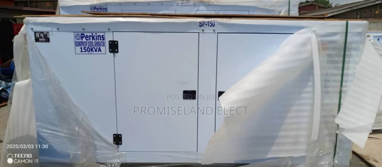 Perkins 150 Kva Sound Proof Generator