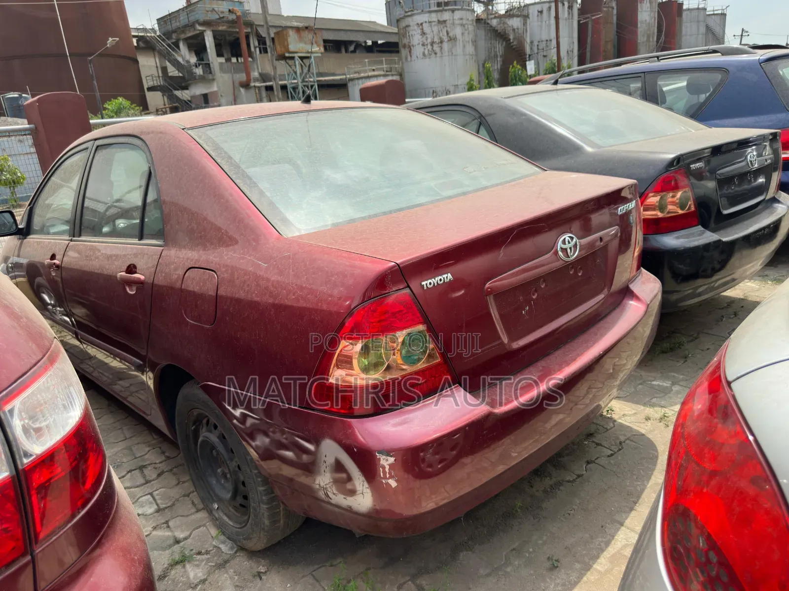 Toyota Corolla Sedan Automatic 2005 Red
