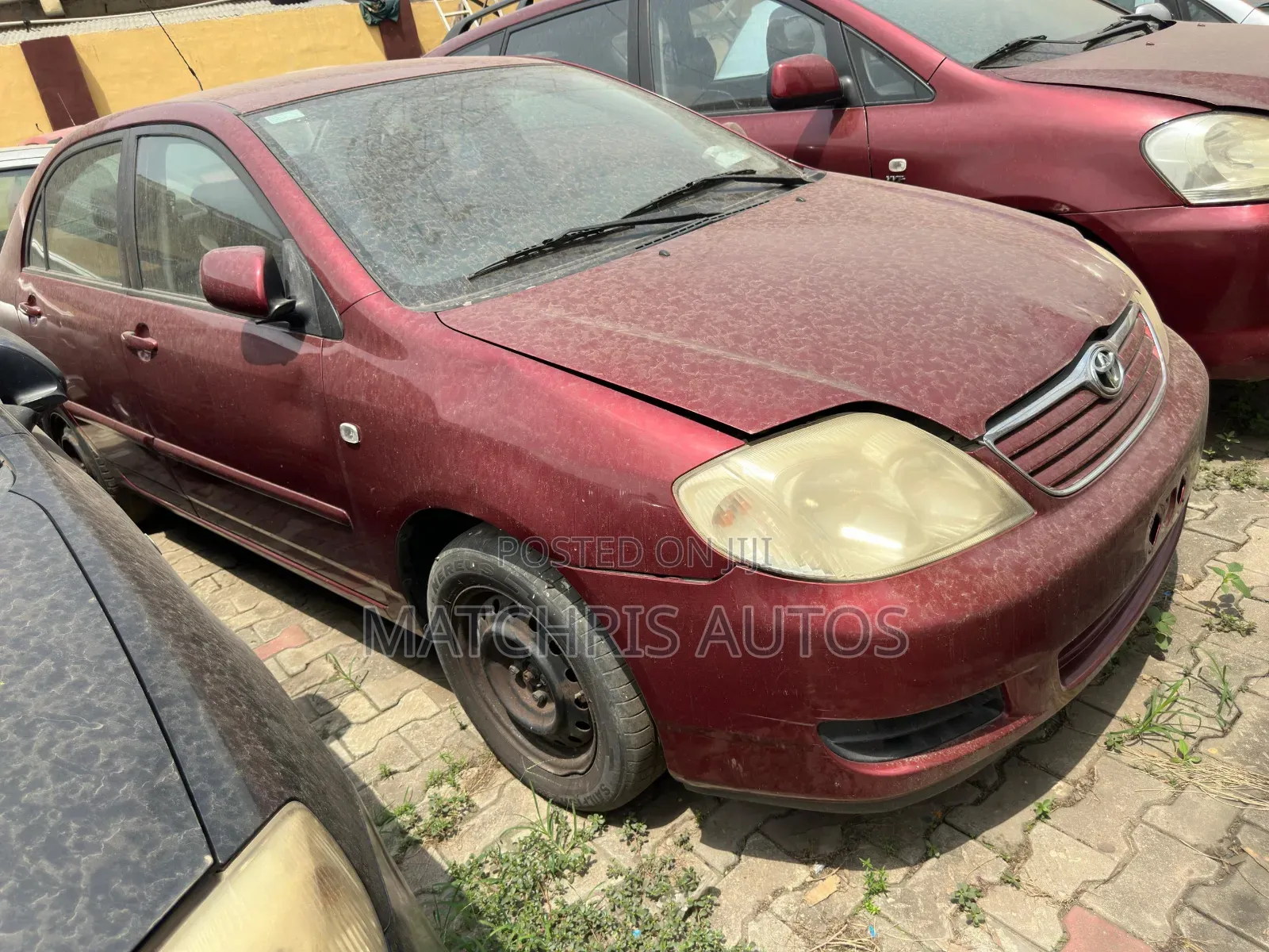 Toyota Corolla Sedan Automatic 2005 Red