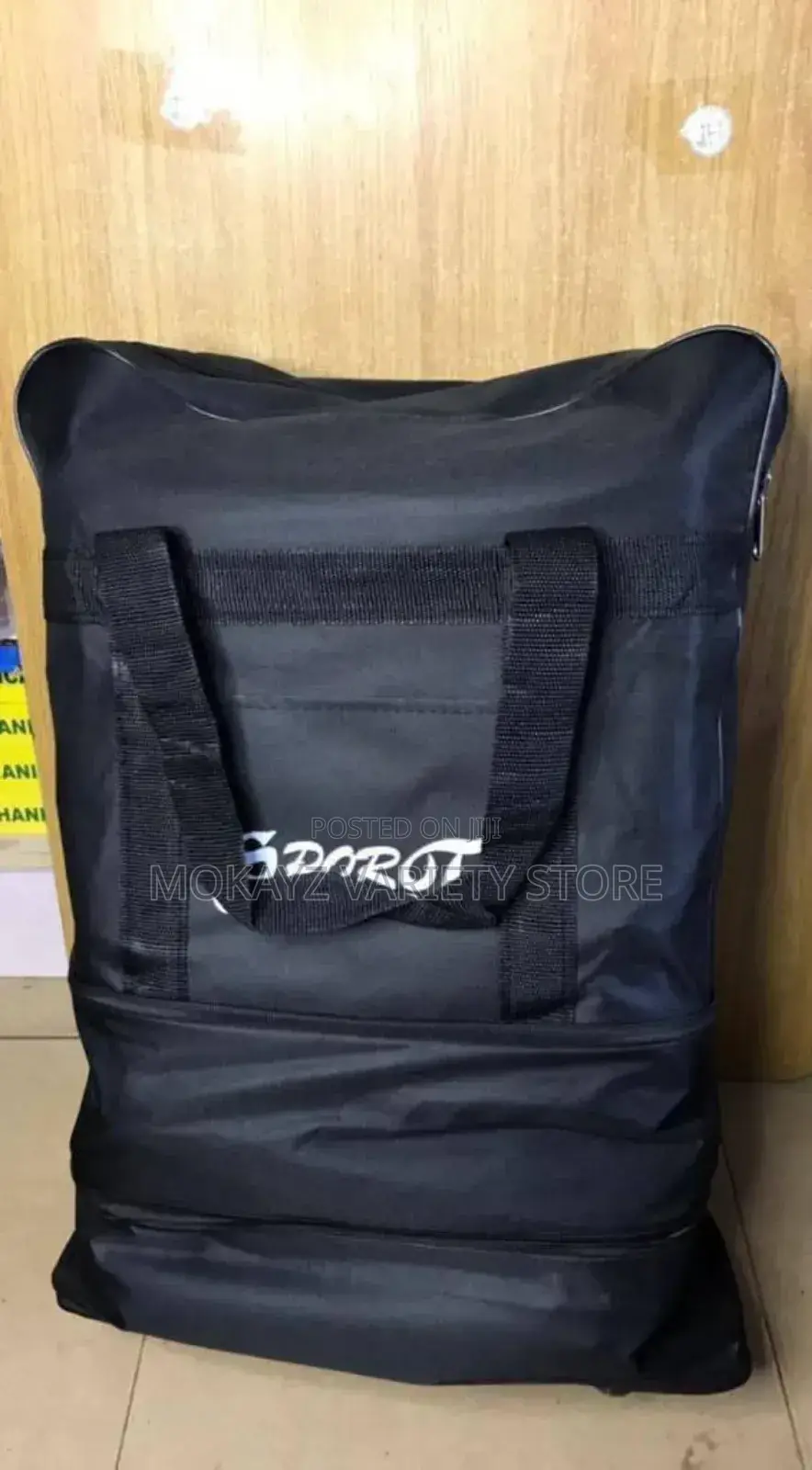 Collapsible Hpigh Quality Leather Luggage Bag
