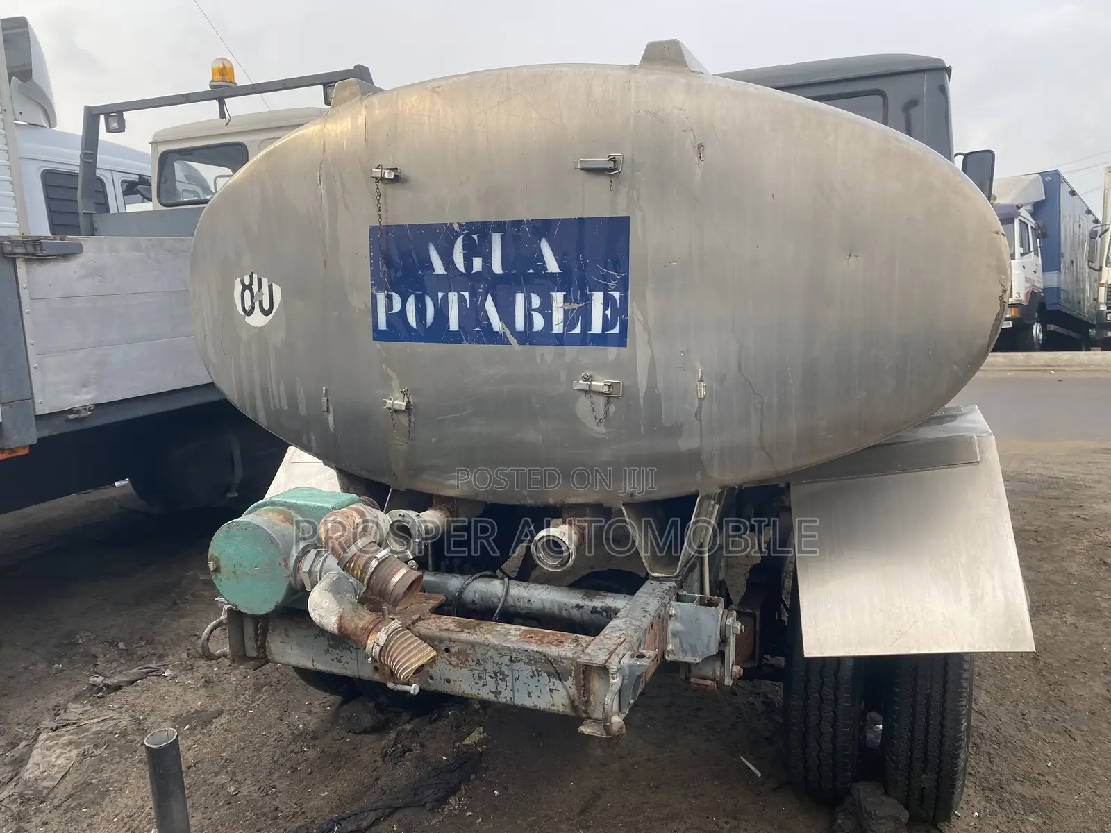 Mercedes Benz Tank Truck Stainless