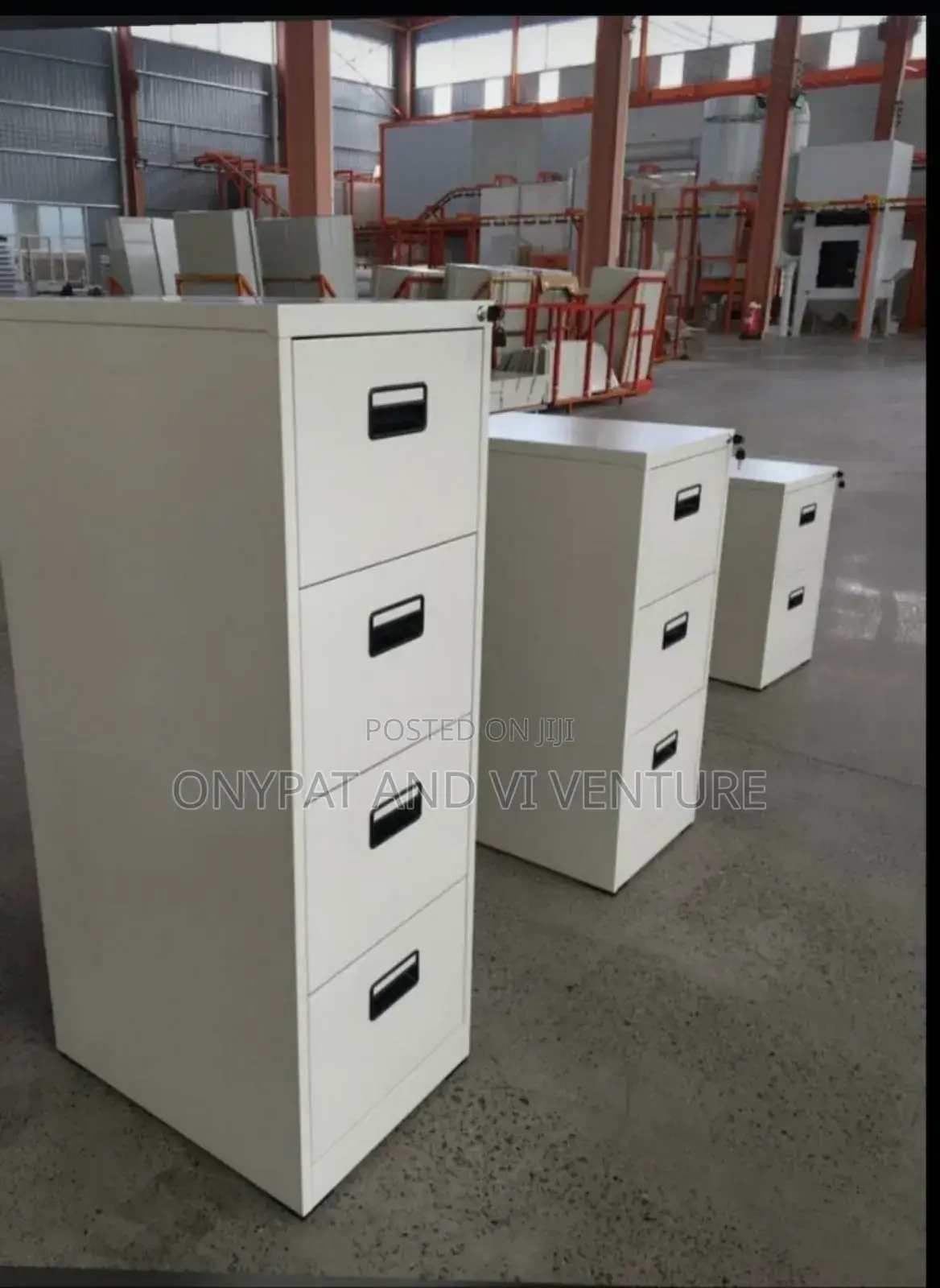 4 Drawer Office Filling Cabinet With Lock