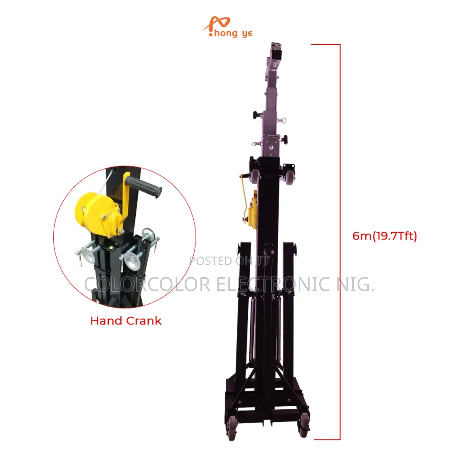 Heavy Duty Crank Truss Stand