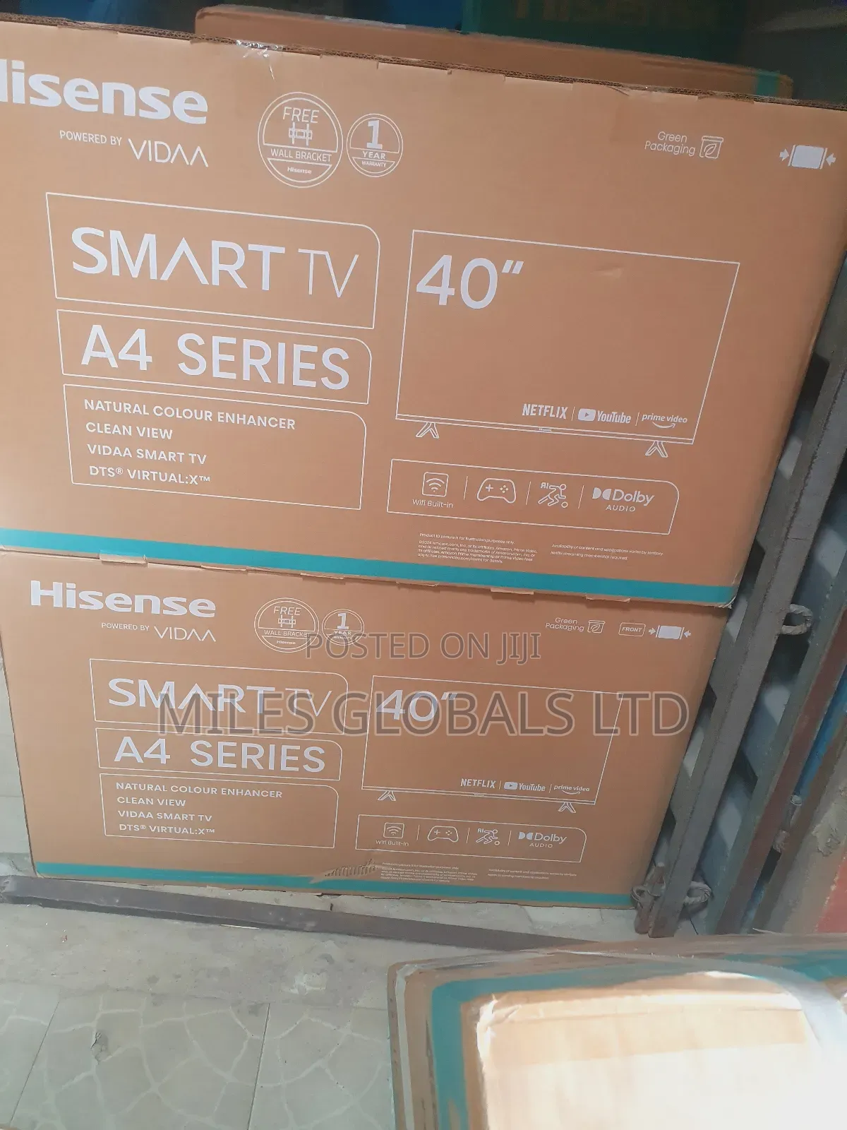 Hi-Sense Television 40"Inches