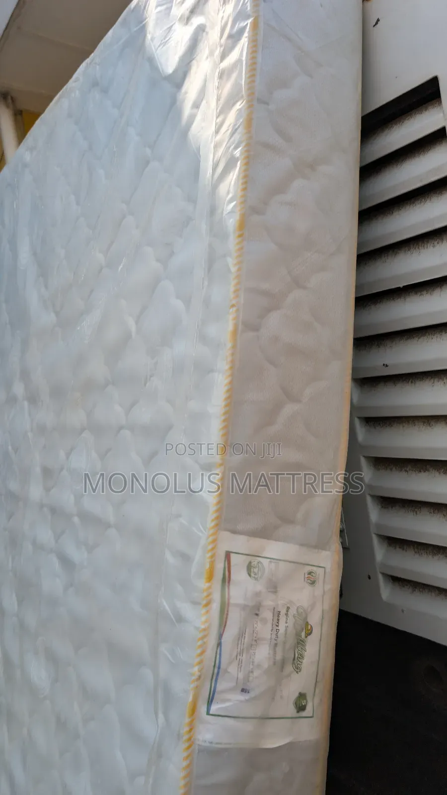 4 1⁄2 By 6 By 8" Mouka Foam Regina Semi Orthopedic Mattress