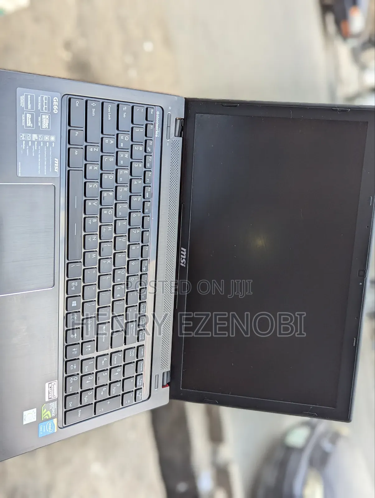 Laptop MSI GE60-0ND 16GB Intel Core I7 HDD+SSD 1T