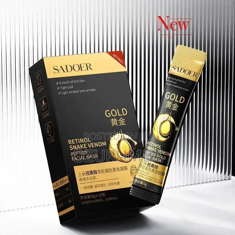 Retinol Snake Venom Gold Facial Mask