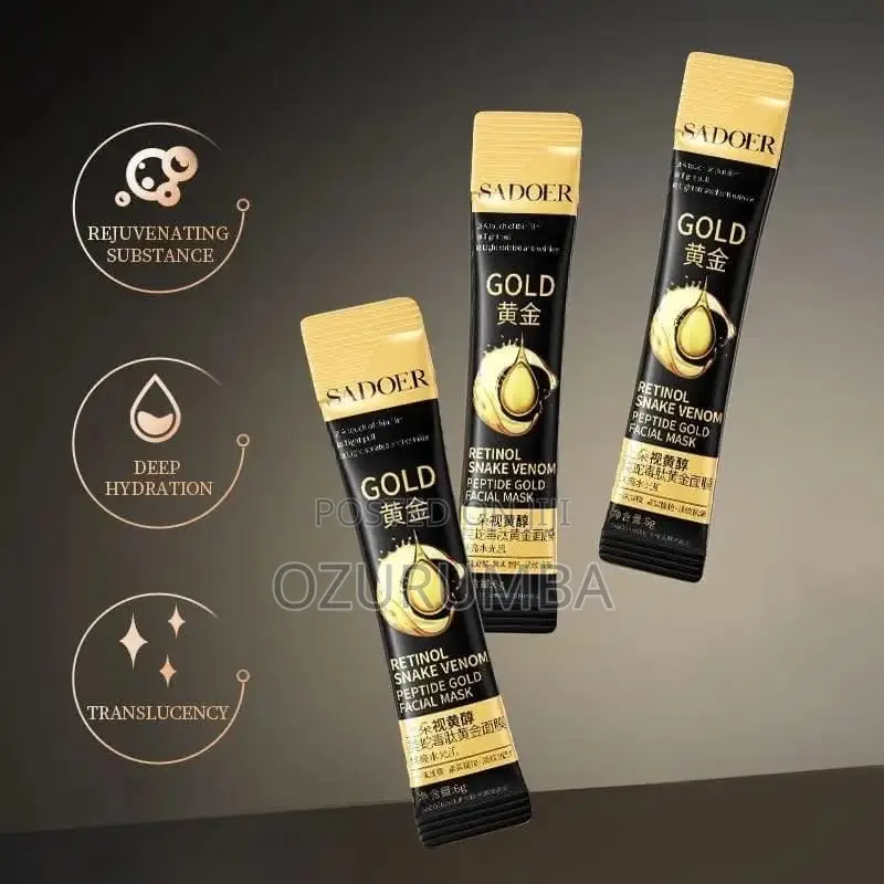 Retinol Snake Venom Gold Facial Mask