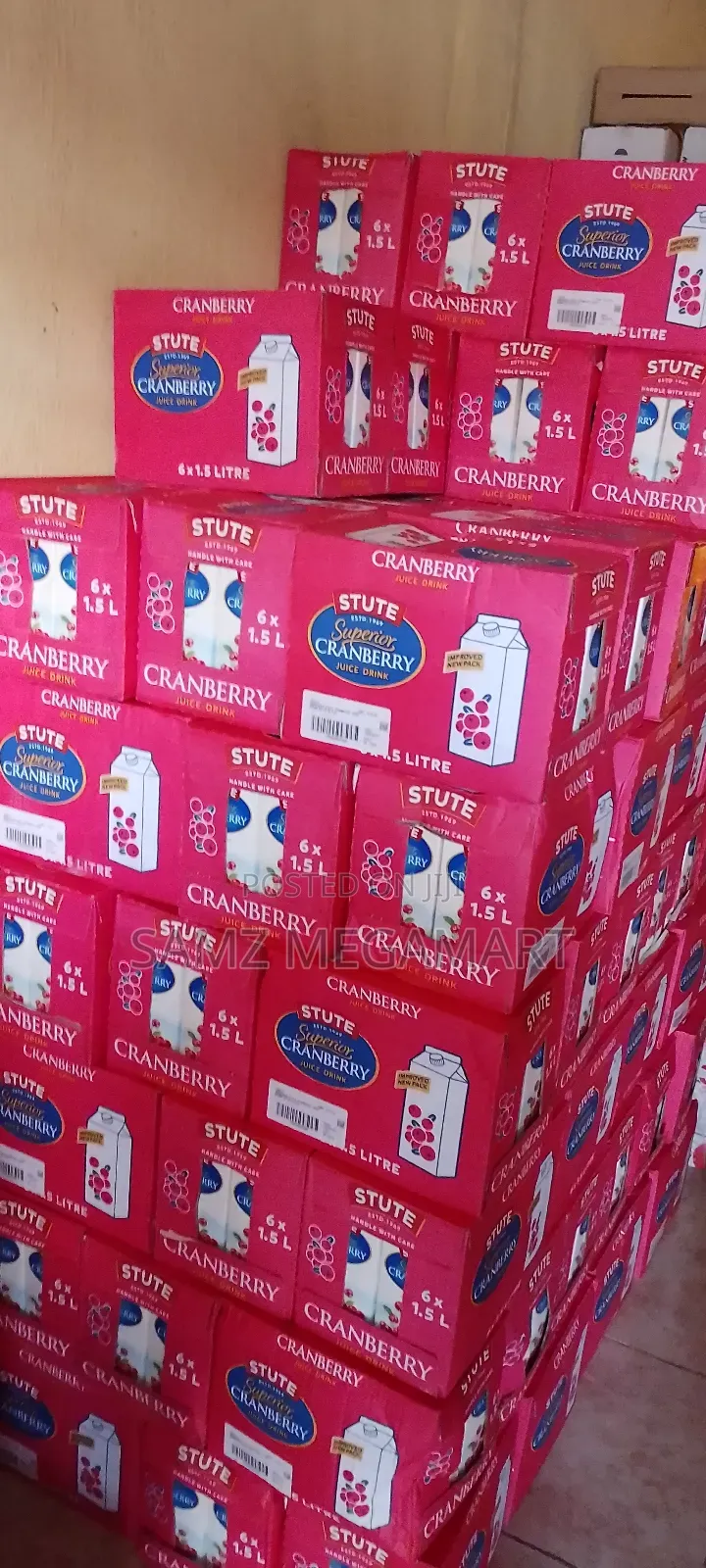 Stute Cranberry Juice 6x1.5l