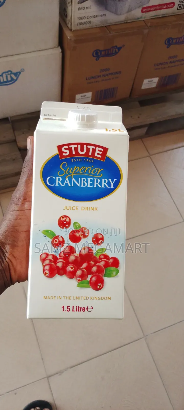 Stute Cranberry Juice 6x1.5l
