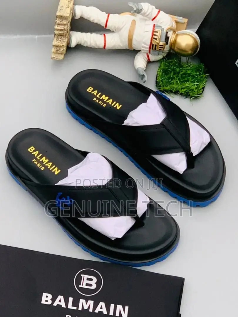 Balmain Slippers Design