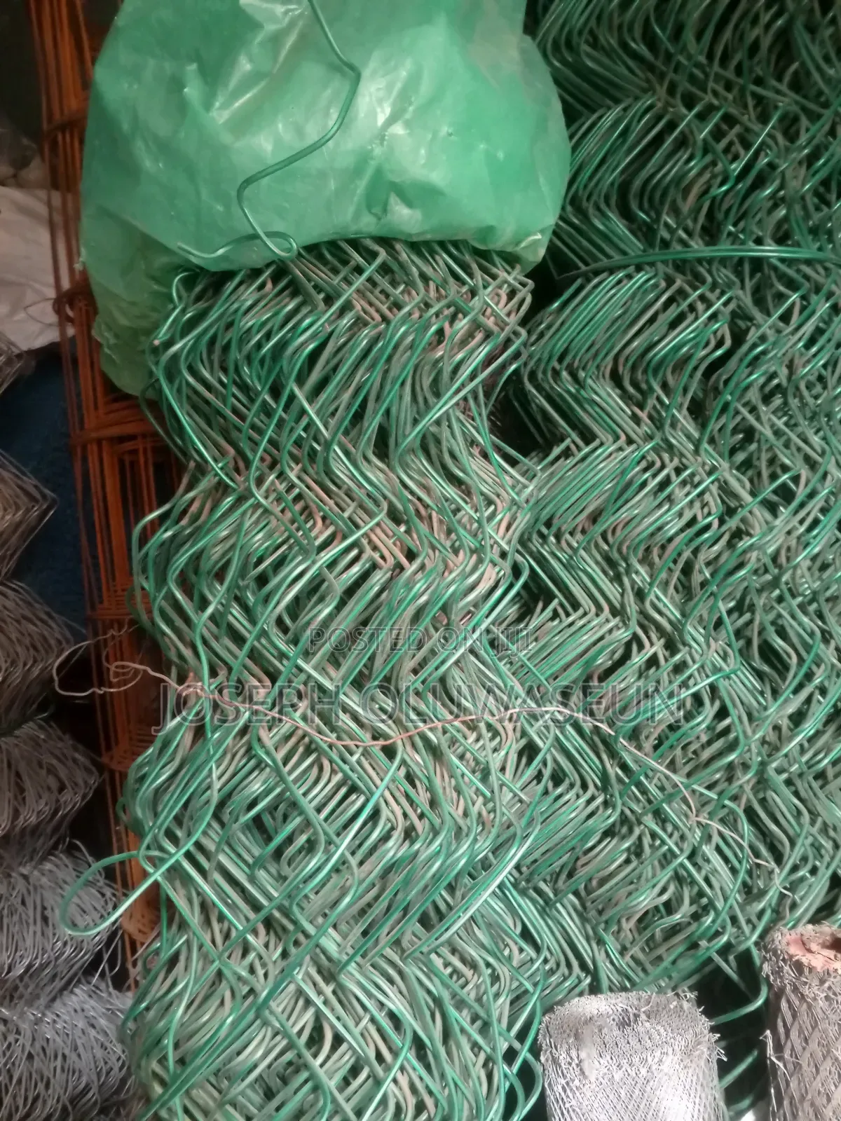 Galvanized Chainlink Fence Net Original
