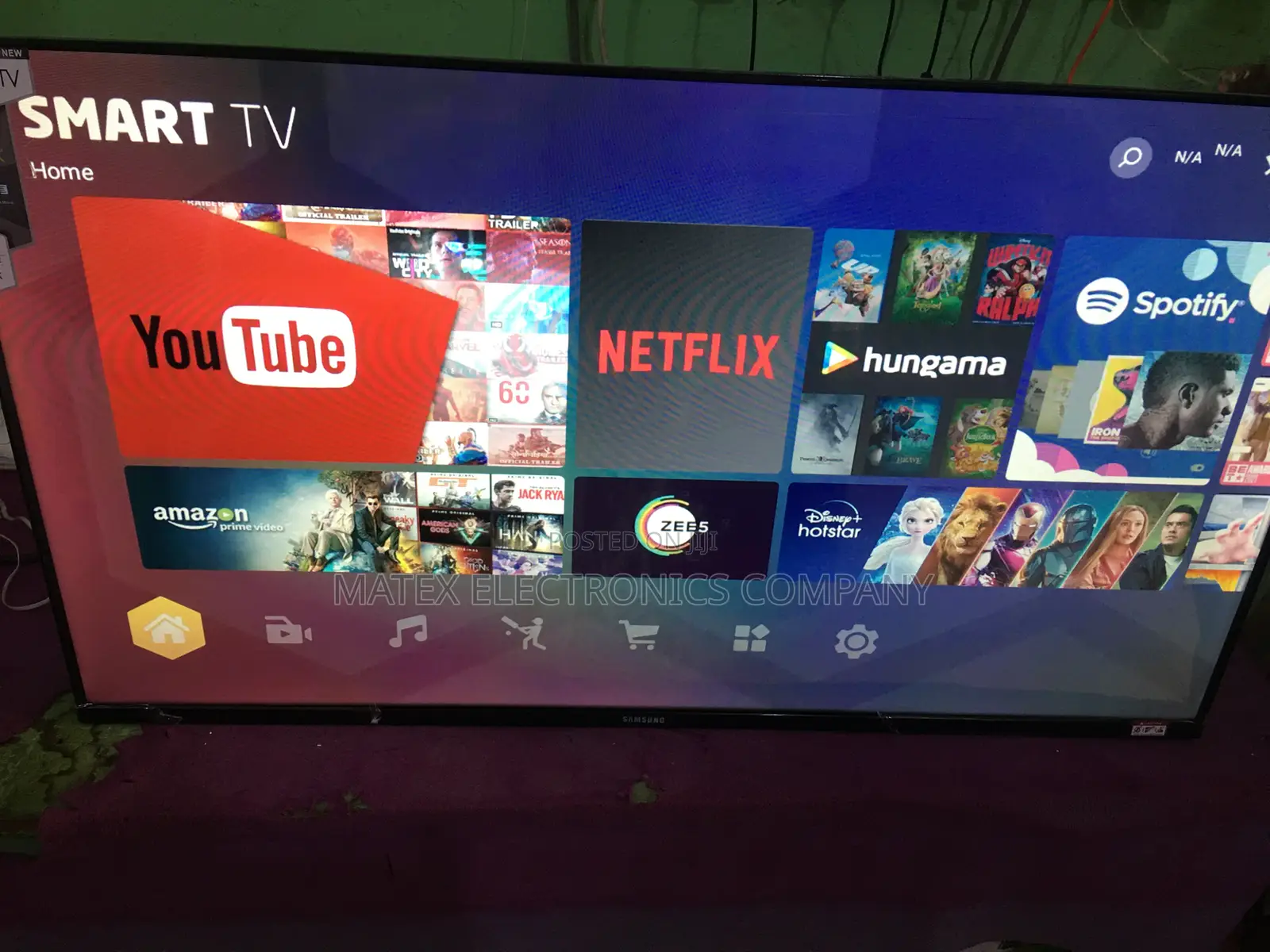 Samsung Television Smart Tv 50inches