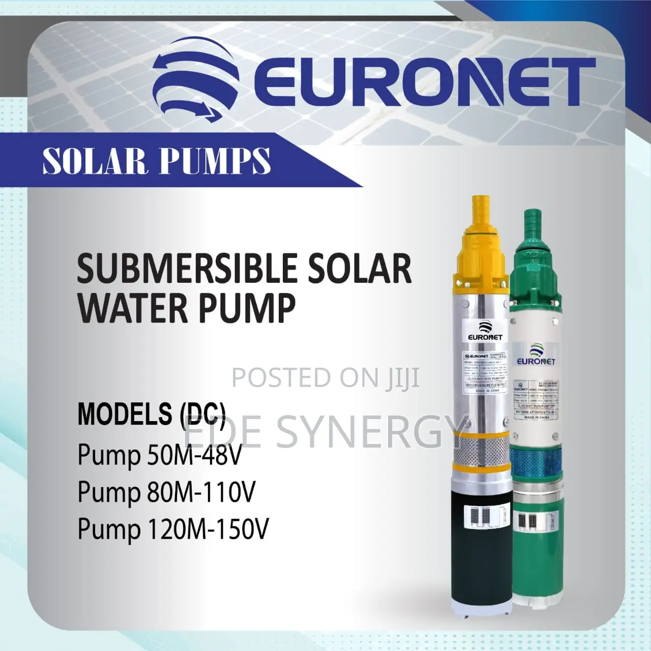 Submersible Solar Pump( With Solar Panel)