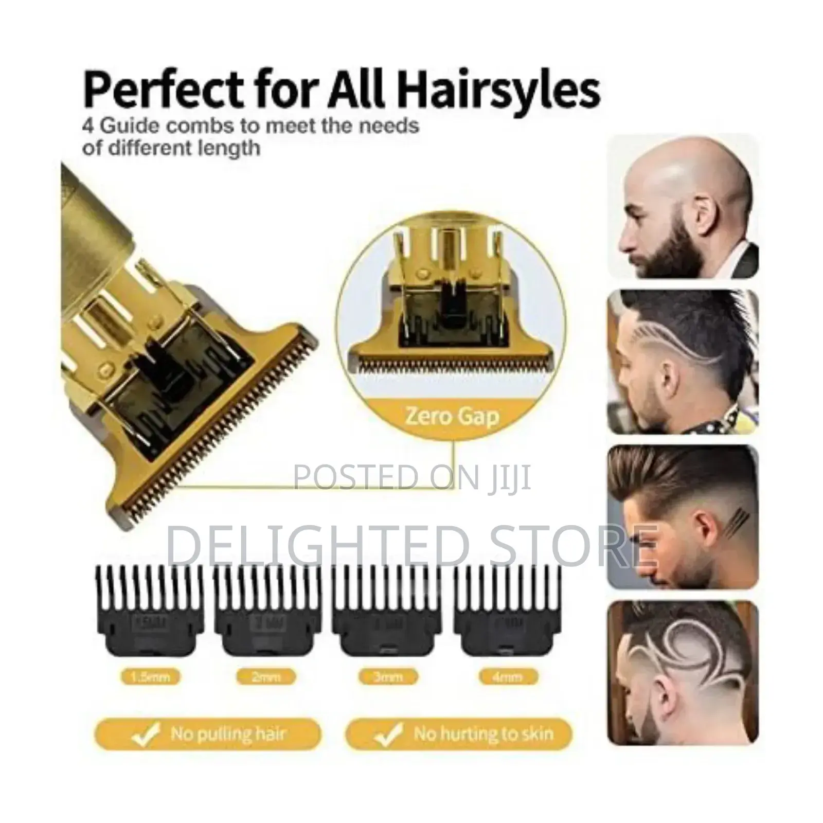 Professional Rechargeable Hair Clipper/Trimmer
