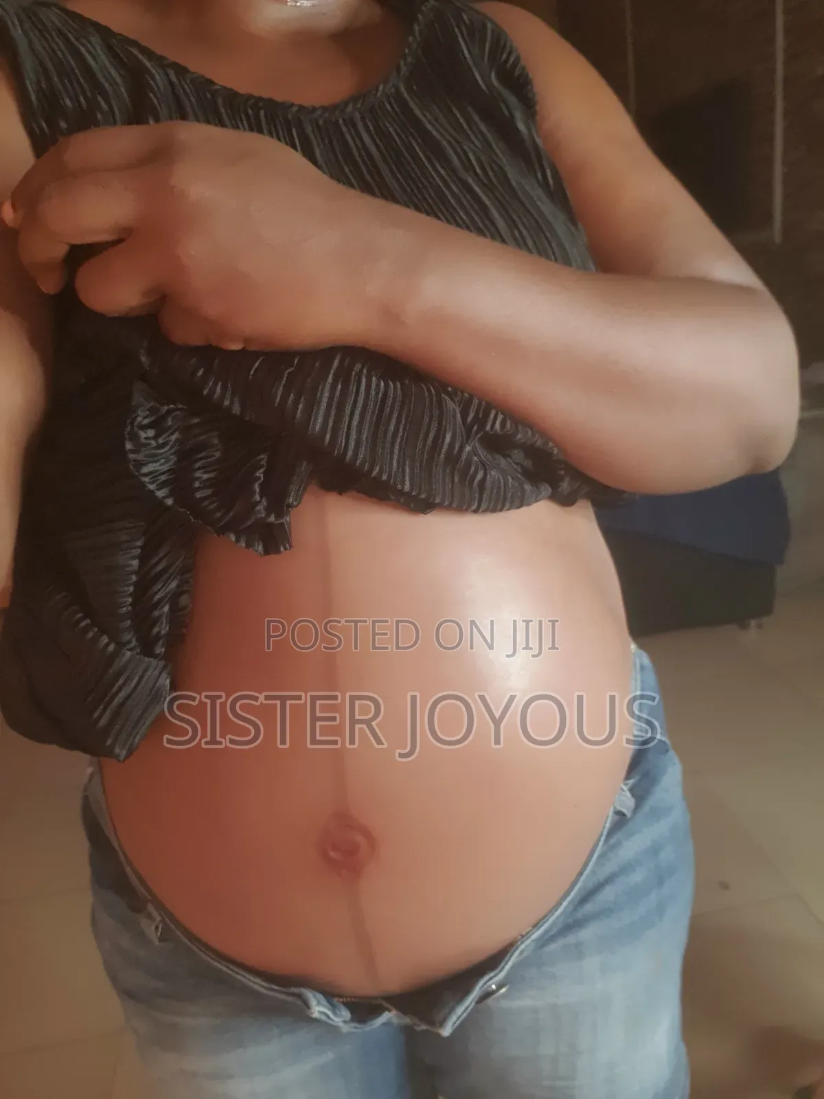 Super Realistic Looking Silicone Fake Pregnancy Belly