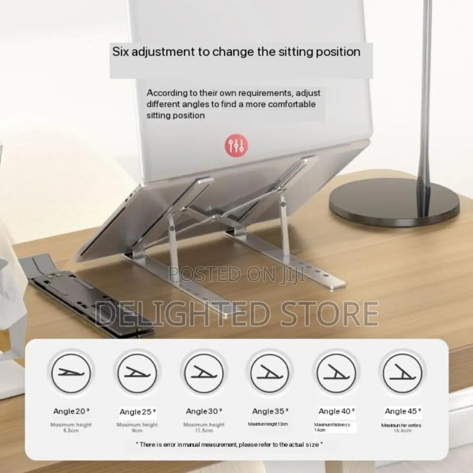 Stainless Steel Foldable Laptop Stand