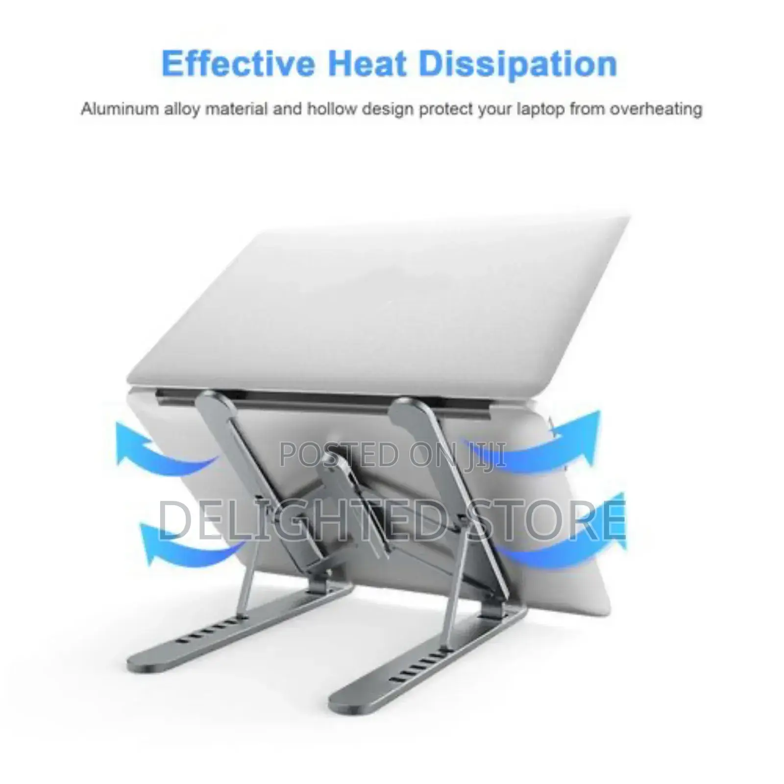 Stainless Steel Foldable Laptop Stand