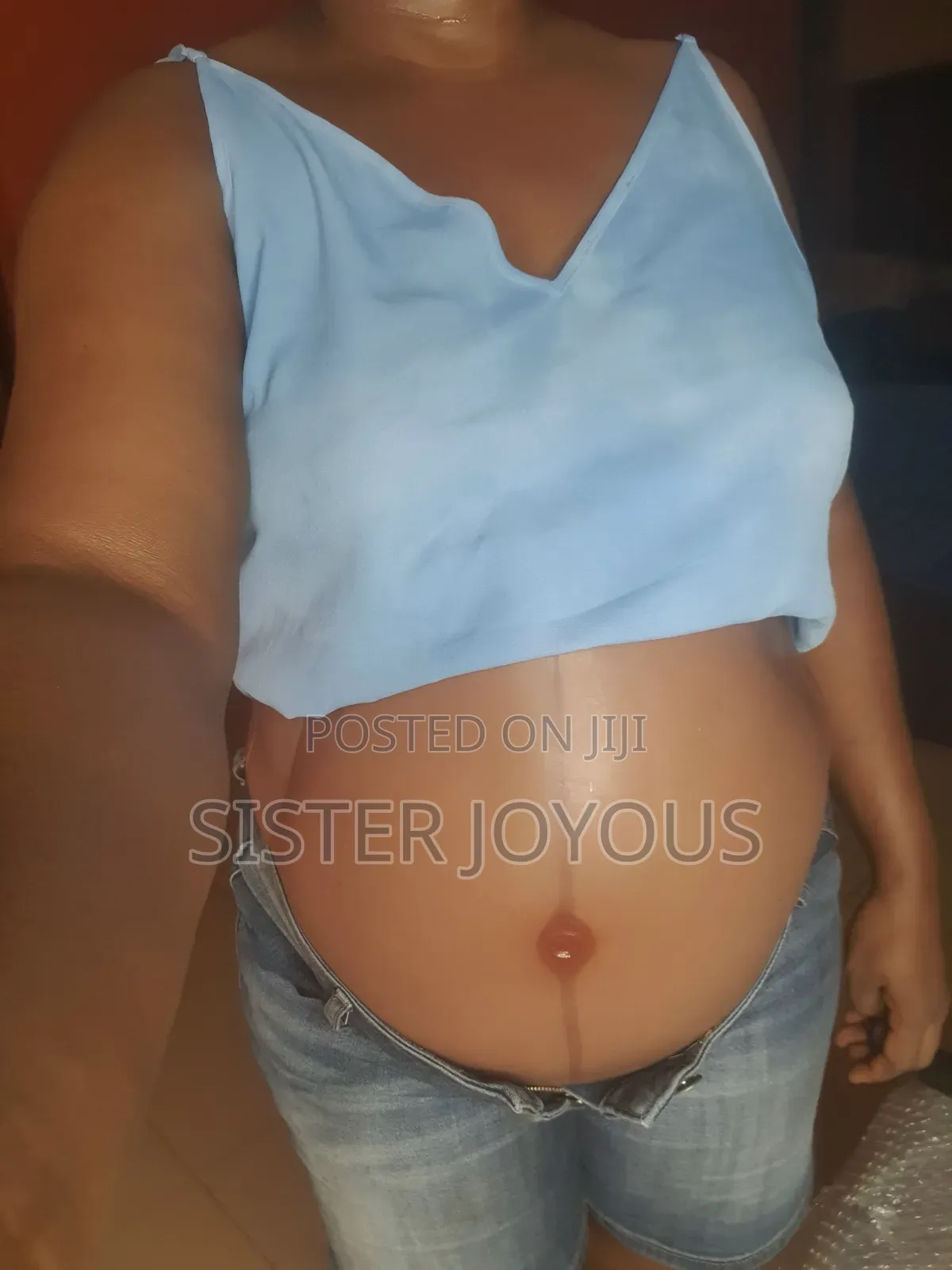 Realistic Looking Silicone Belly for Movie Production