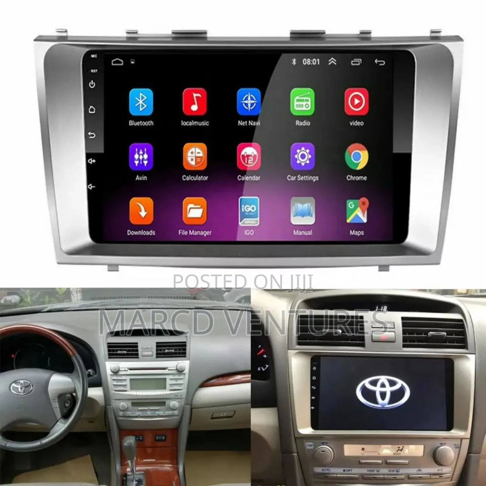 Android Screen Touch for Toyota Camry 2007-2011 Mode