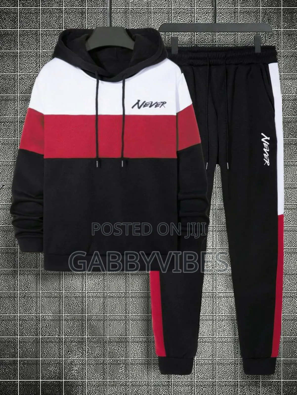 King-Like Quality Patch Hoodie and Joggers