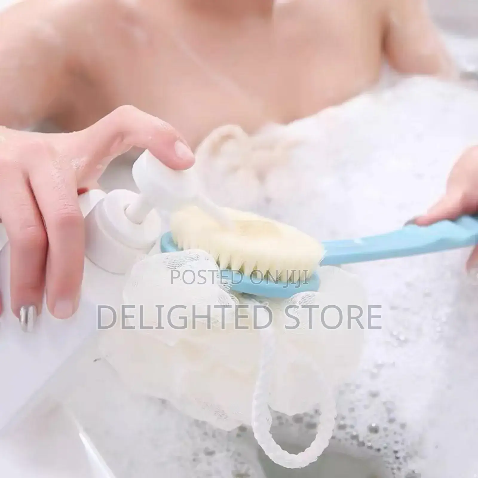 Long Handled Bath Sponge Back Scrubbing Soft Brush
