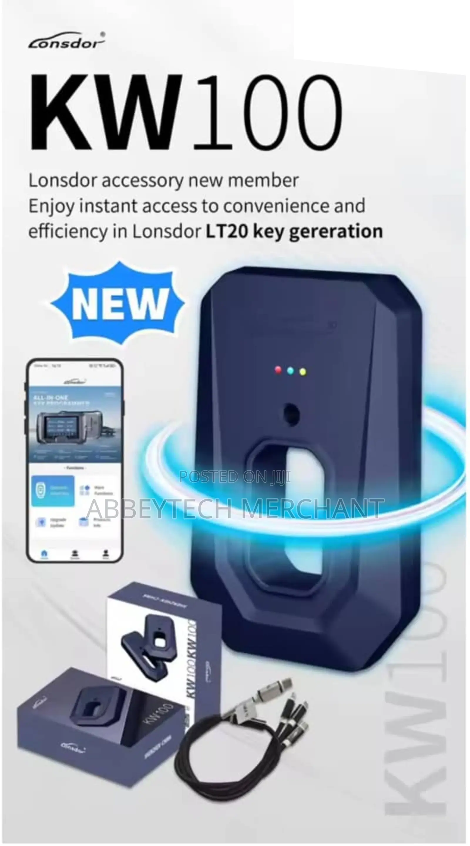 Lonsdor Kw100 Smart Key Generator