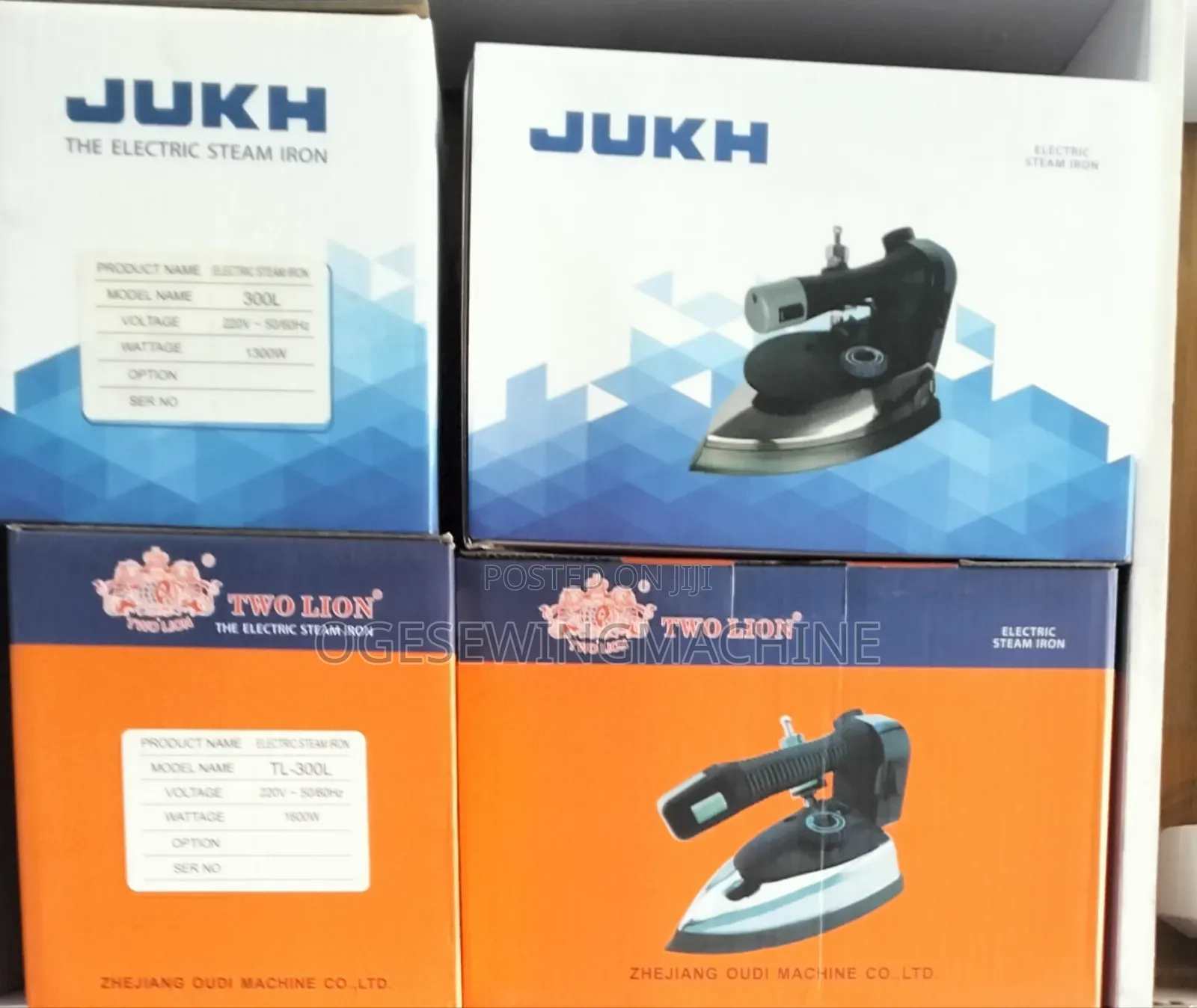 Industrial Steam Iron + Teflon Shoe Cover