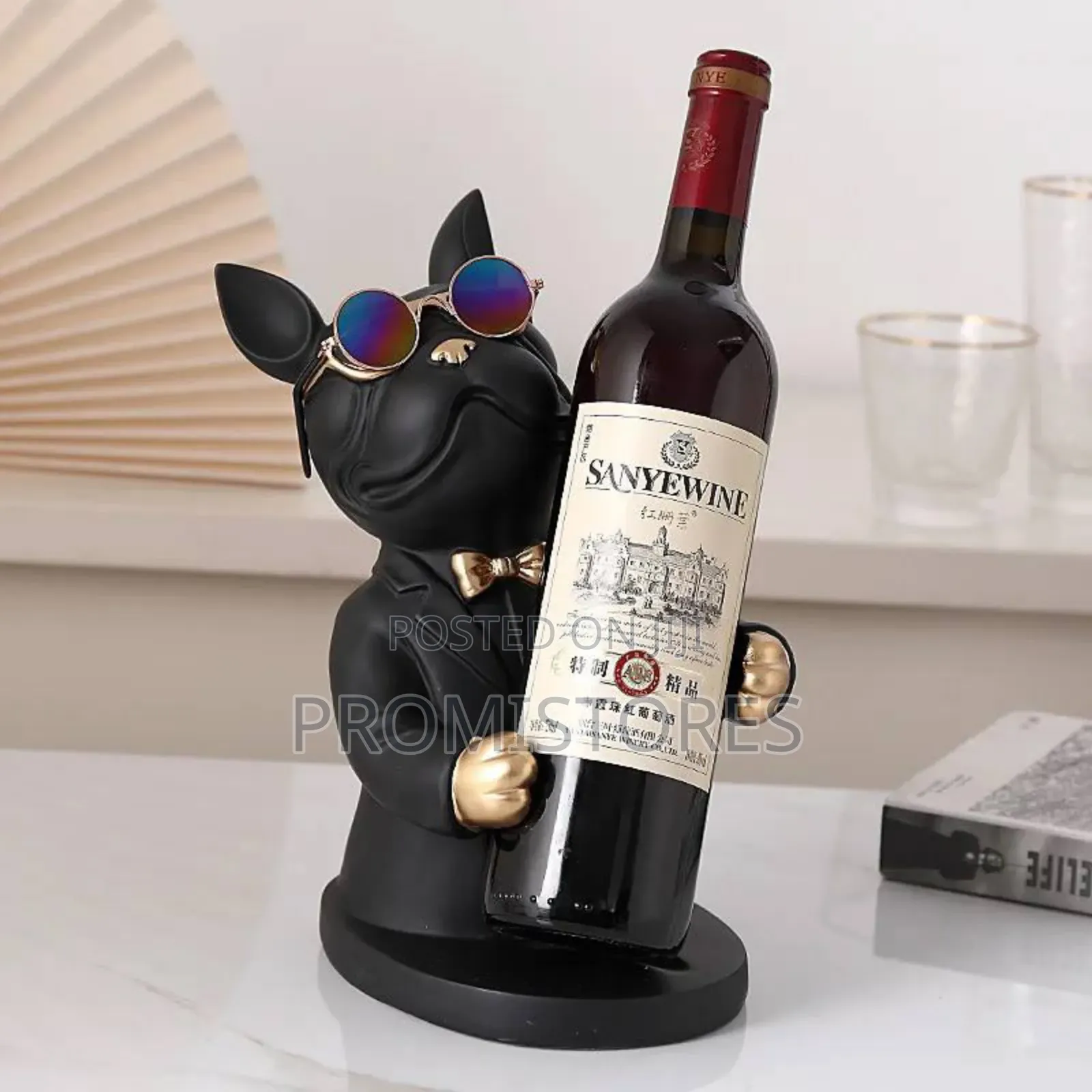 Decorative Bulldog Sculpture Resin
