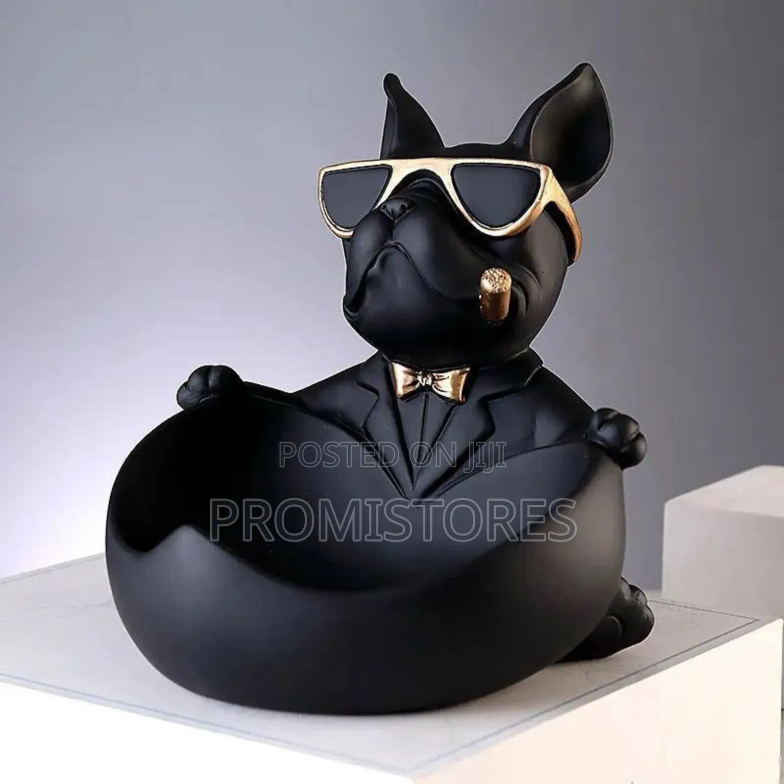 Decorative Bulldog Sculpture Resin