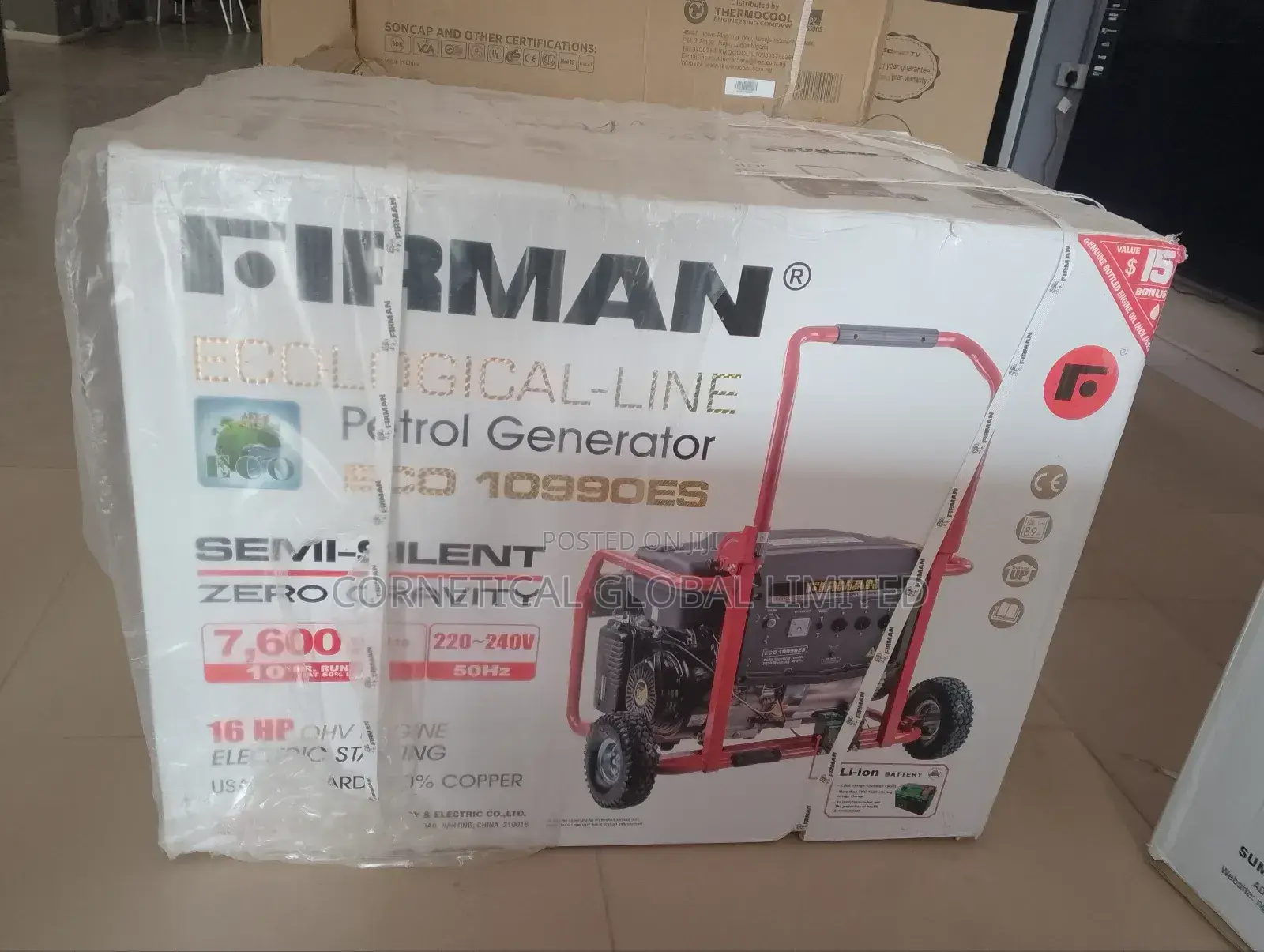 Firman Ecological-Line 7.6kva Generator Eco10990es