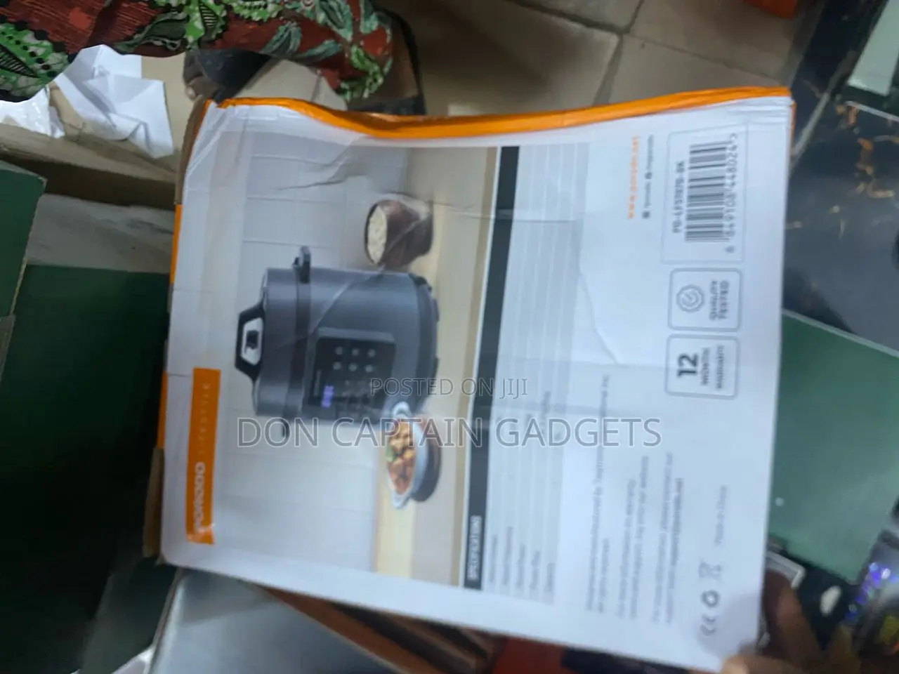 Porodo Pressure Cooker 1300w Multi Cuisine 6l