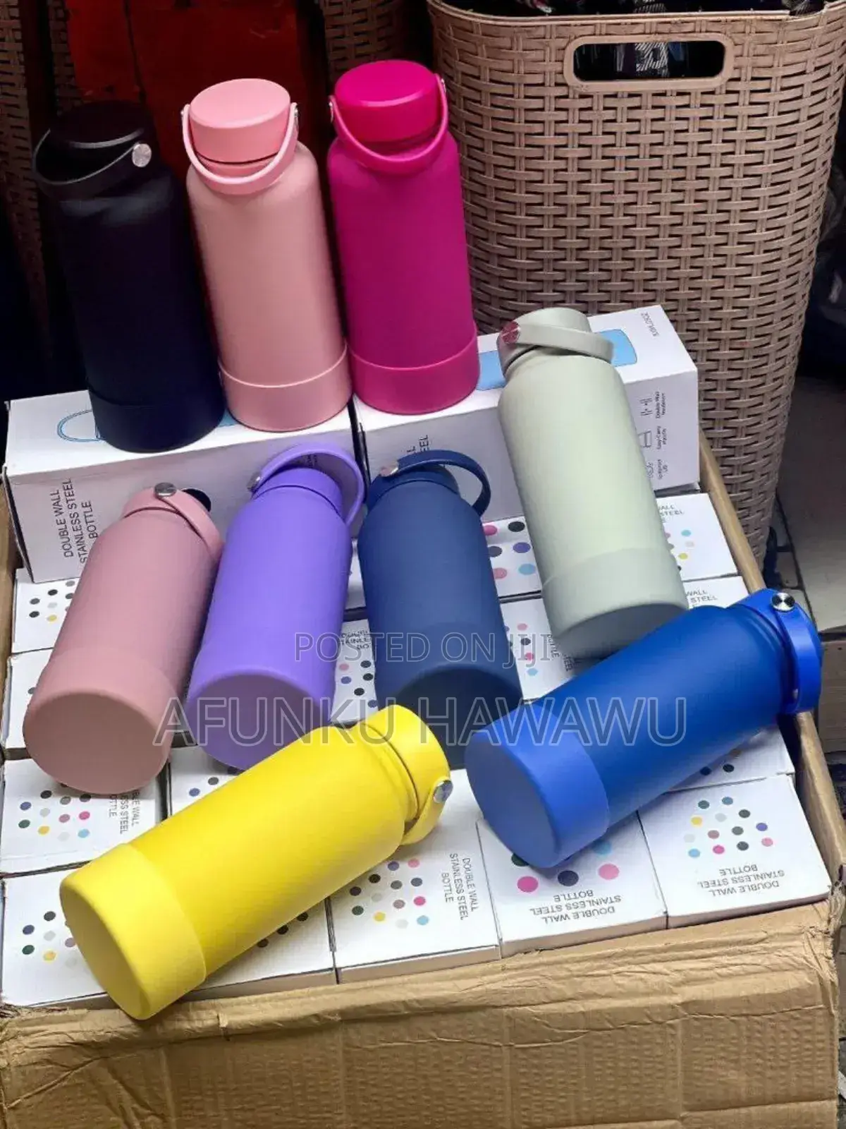 Double Welled Insulated Water Flask