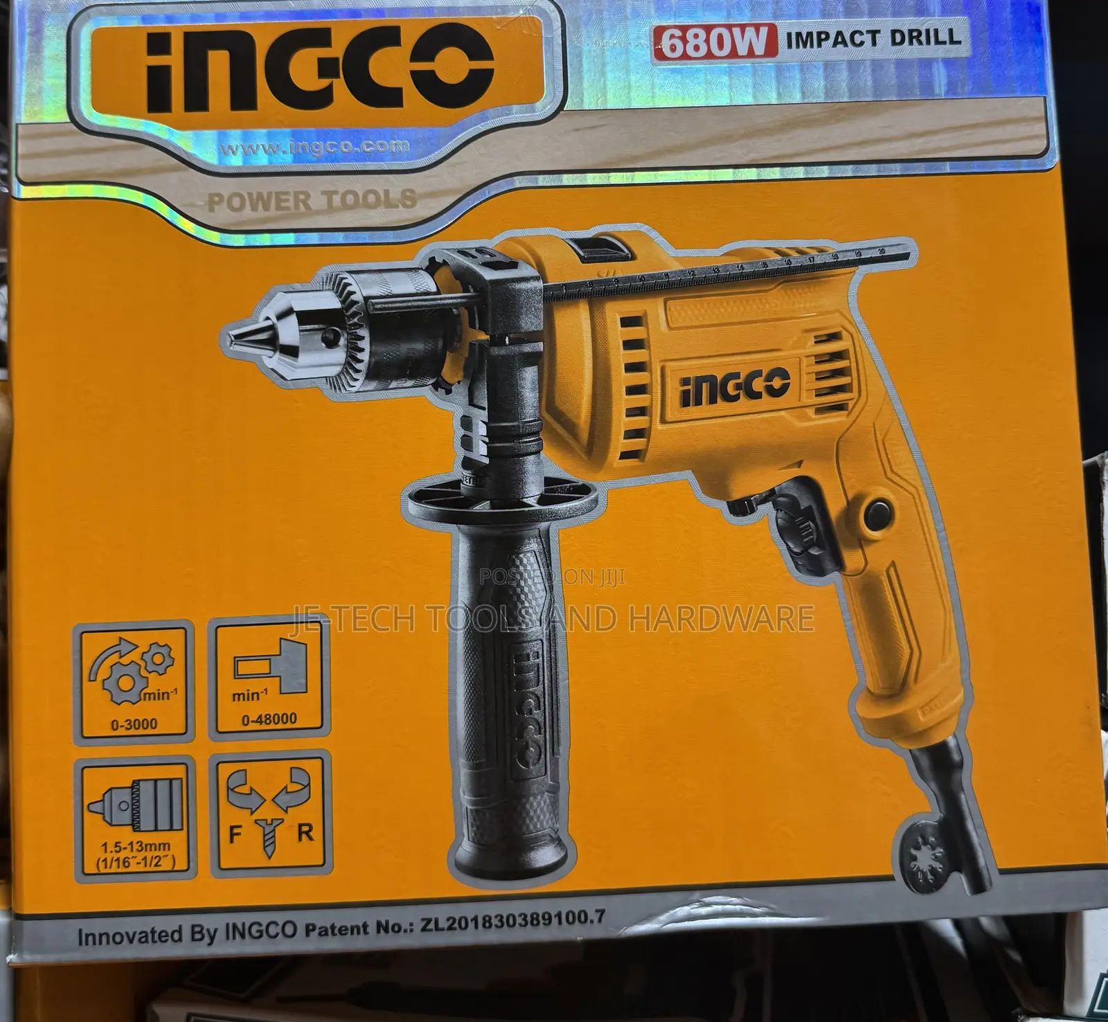 Ingco Electric Impact Drill 680w